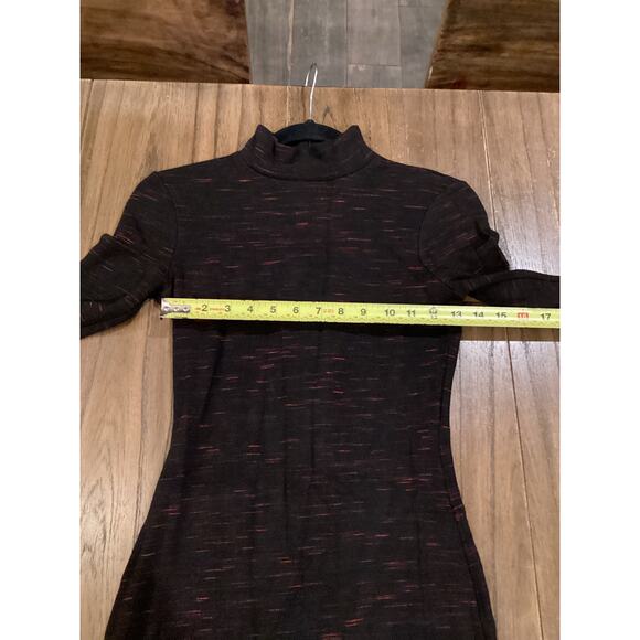 Reiss 1971 Dora HIGH-NECK JERSEY DRESS long sleeve classy knee length bodycon 4 - Picture 13 of 13